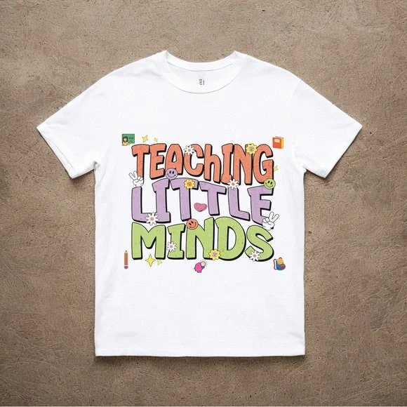 Cute Boho Teacher Shirt Elementary Teacher Shirt Back To School Teaching Shirt - Picture 2 of 4